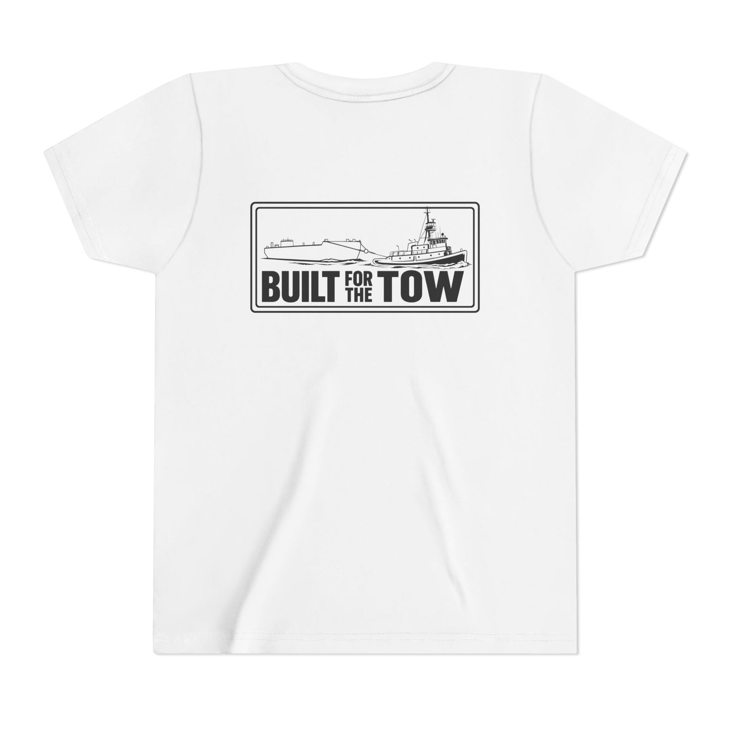 Youth Tee — Life on the Wire Tugboat Graphic