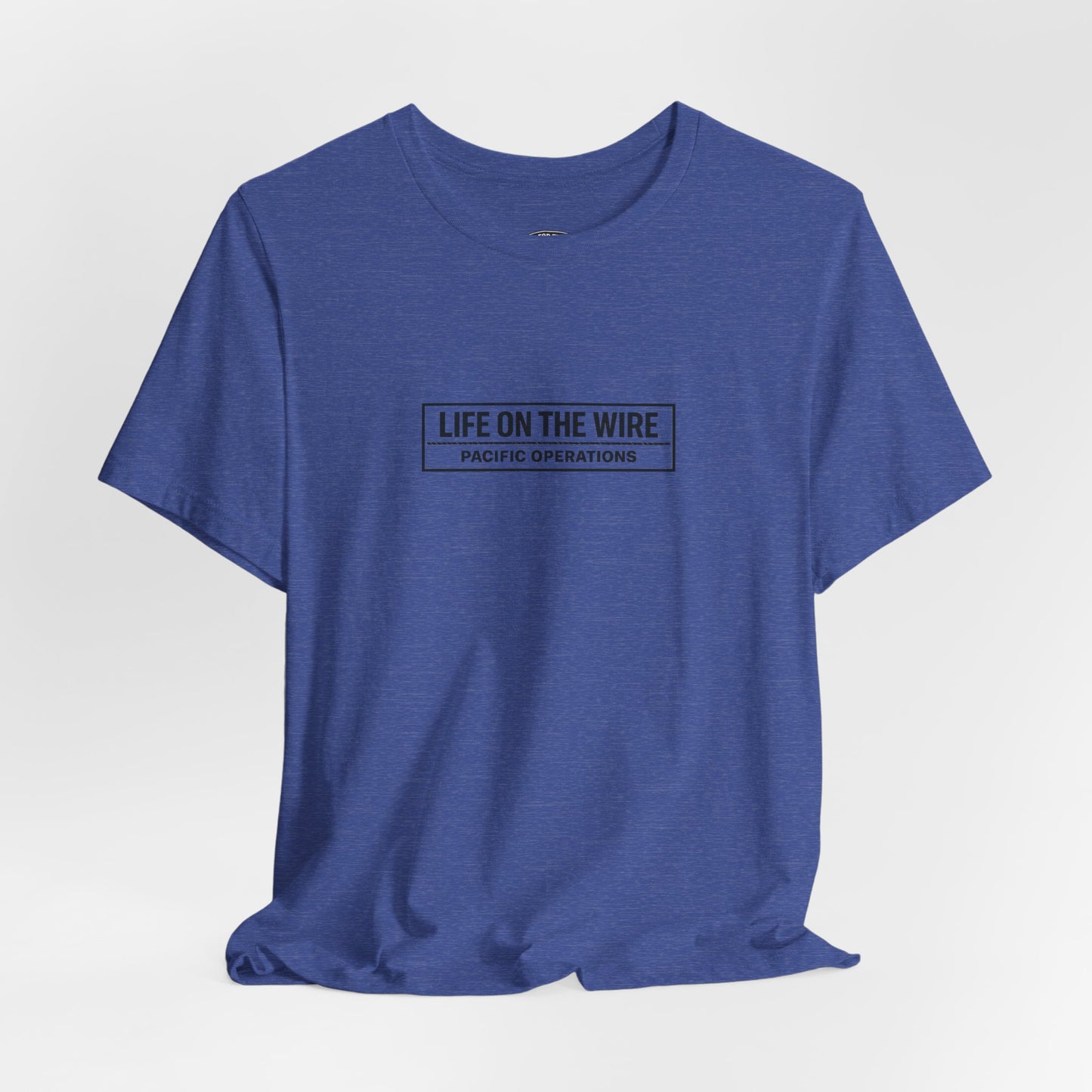 T-Shirt — "Life on the Wire / Built for the Tow" Towboat Crew Tee