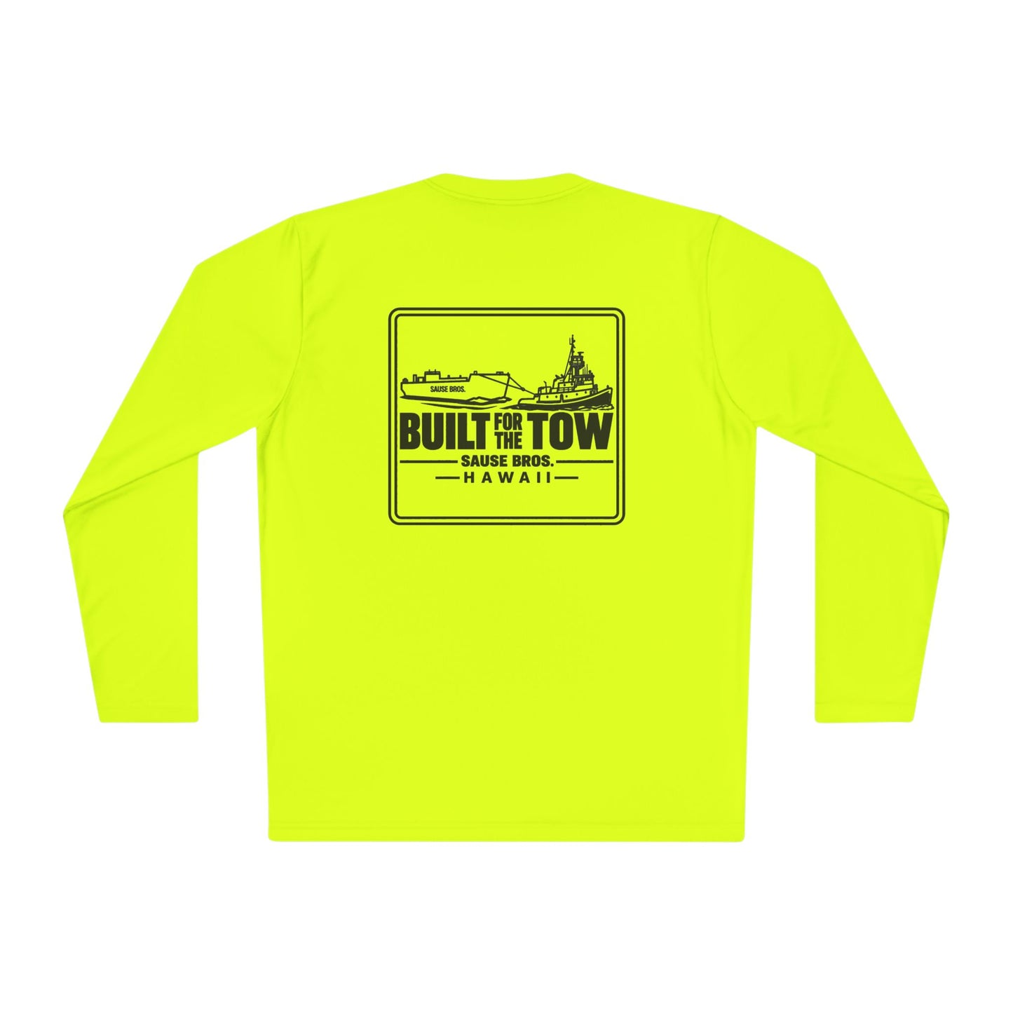 Built for the Tow  DRI FIT Long Sleeve Tee — Crew Boat Towing Graphic Shirt