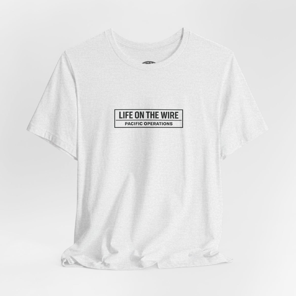 Life on the Wire Tugboat T-Shirt — Built for the Tow Maritime Tee