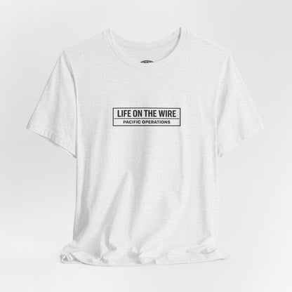Life on the Wire Tugboat T-Shirt — Built for the Tow Maritime Tee