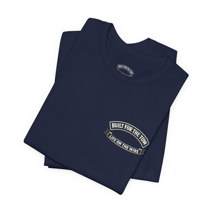 Built for the Tow T-Shirt — Tug Capt. Les EASOM Towboat Crew Tee