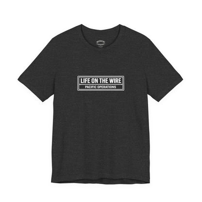 T-Shirt — "Life on the Wire / Built for the Tow" Towboat Crew Tee
