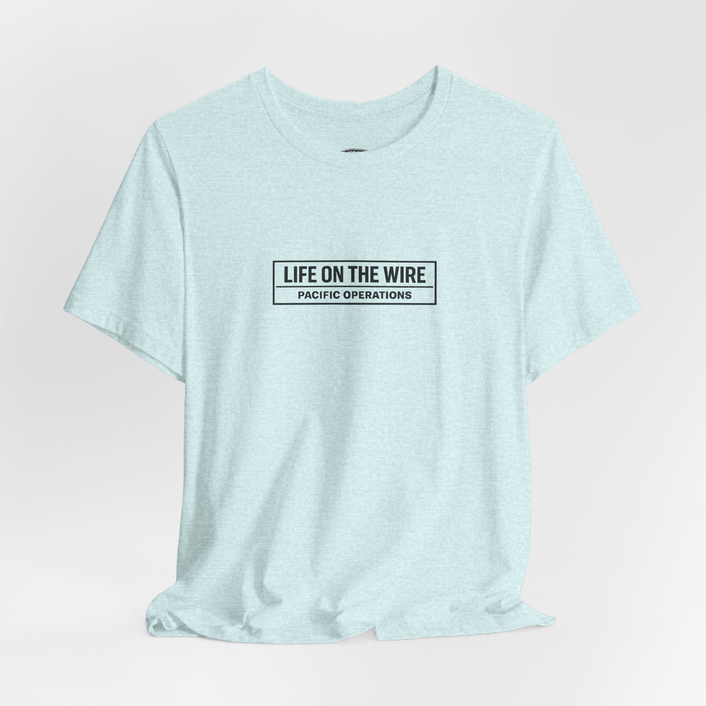 T-Shirt — "Life on the Wire / Built for the Tow" Towboat Crew Tee
