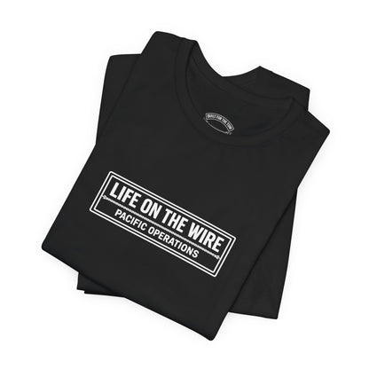T-Shirt — "Life on the Wire / Built for the Tow" Towboat Crew Tee