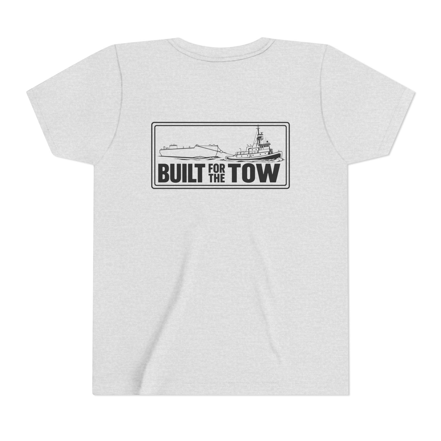 Youth Tee — Life on the Wire Tugboat Graphic