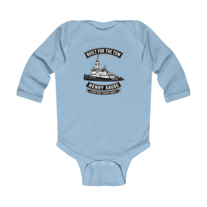 Infant Bodysuit "Built for the Tow" Tugboat Graphic — Henry Sause Design