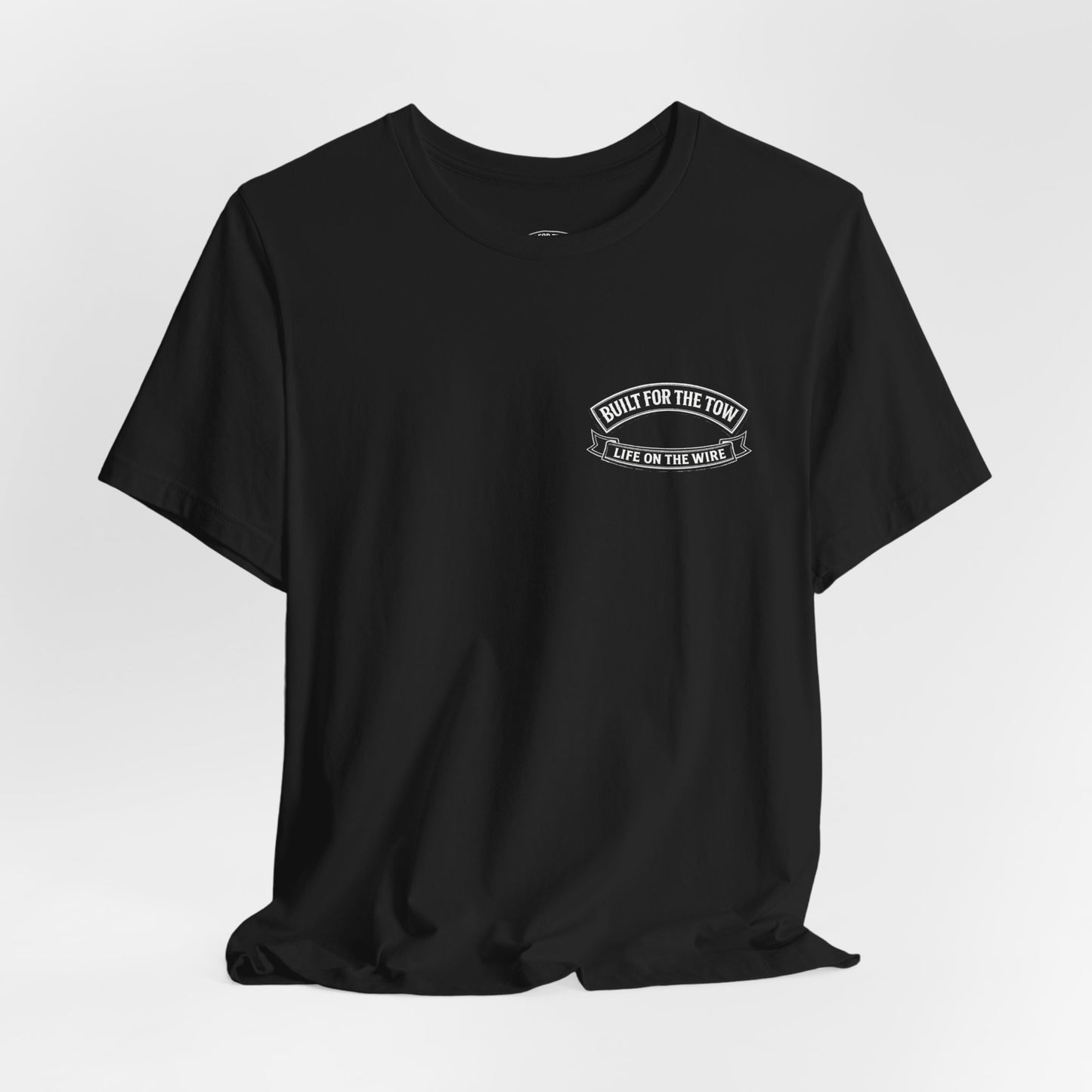 Built for the Tow T-Shirt — Tug Capt. Les EASOM Towboat Crew Tee