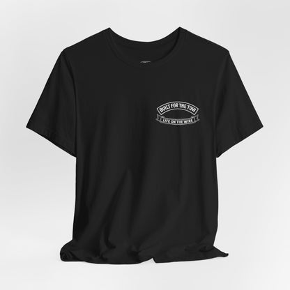 Built for the Tow T-Shirt — Tug Capt. Les EASOM Towboat Crew Tee