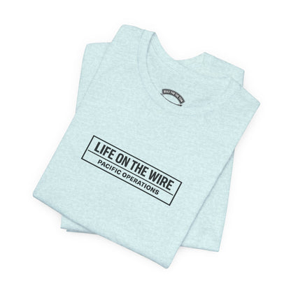 T-Shirt — "Life on the Wire / Built for the Tow" Towboat Crew Tee