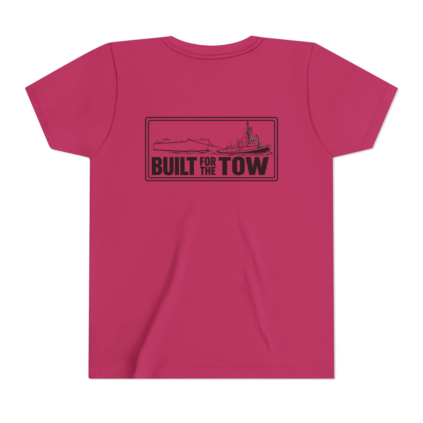 Youth Tee — Life on the Wire Tugboat Graphic