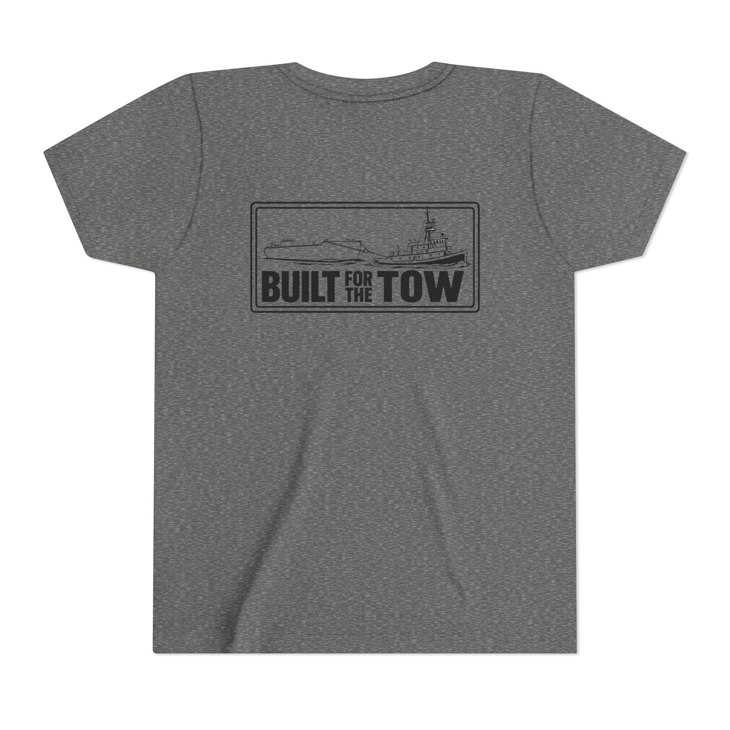 Youth Tee — Life on the Wire Tugboat Graphic