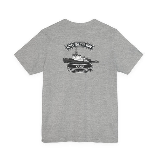 Built for the Tow T-Shirt — Tug Kahu Towboat Crew Tee