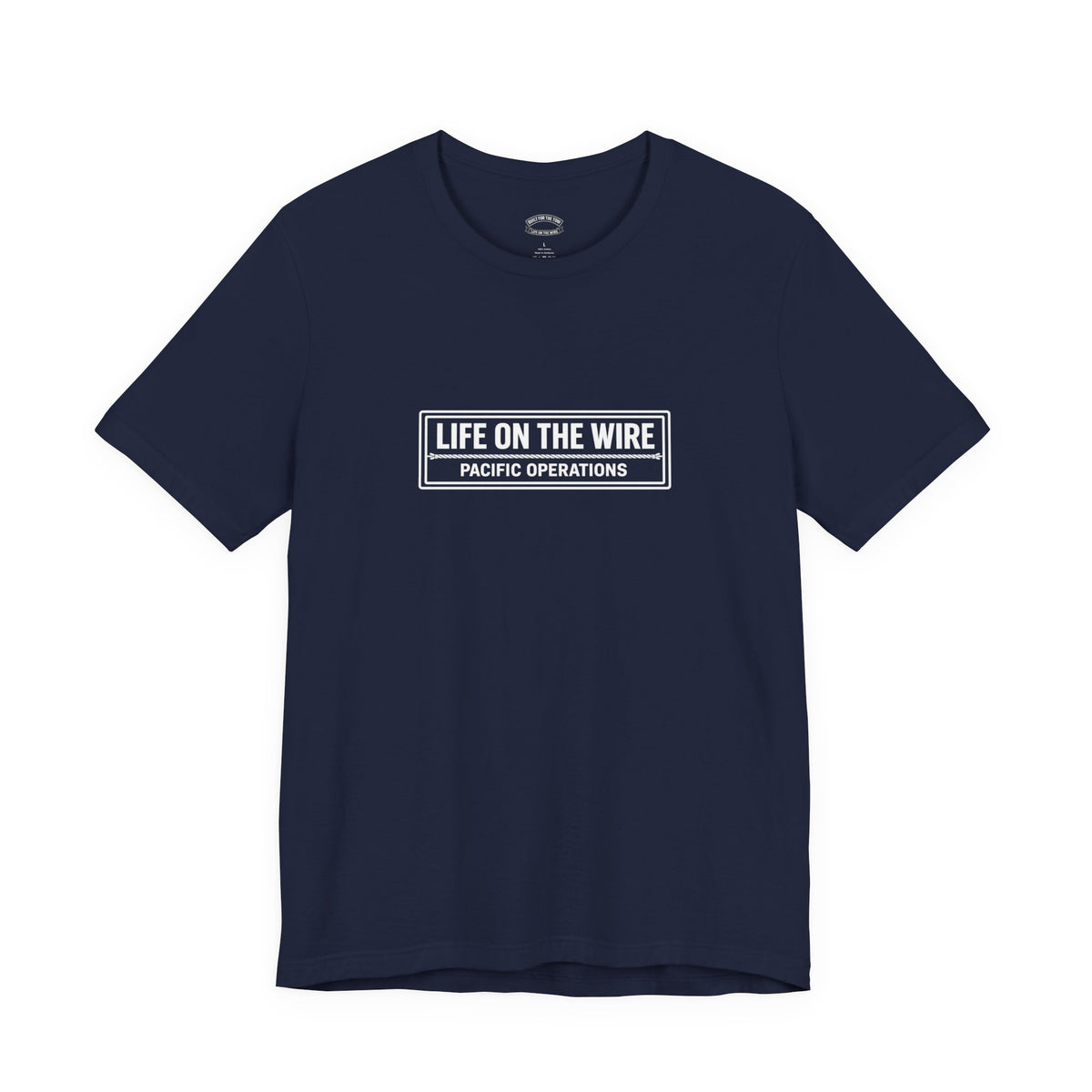 Life on the Wire Tugboat T-Shirt — Built for the Tow Maritime Tee