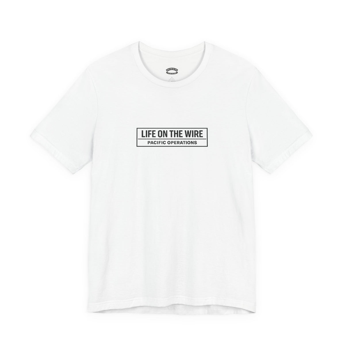 Life on the Wire Tugboat T-Shirt — Built for the Tow Maritime Tee