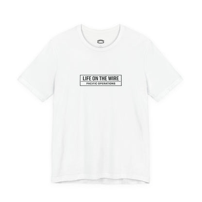 Life on the Wire Tugboat T-Shirt — Built for the Tow Maritime Tee