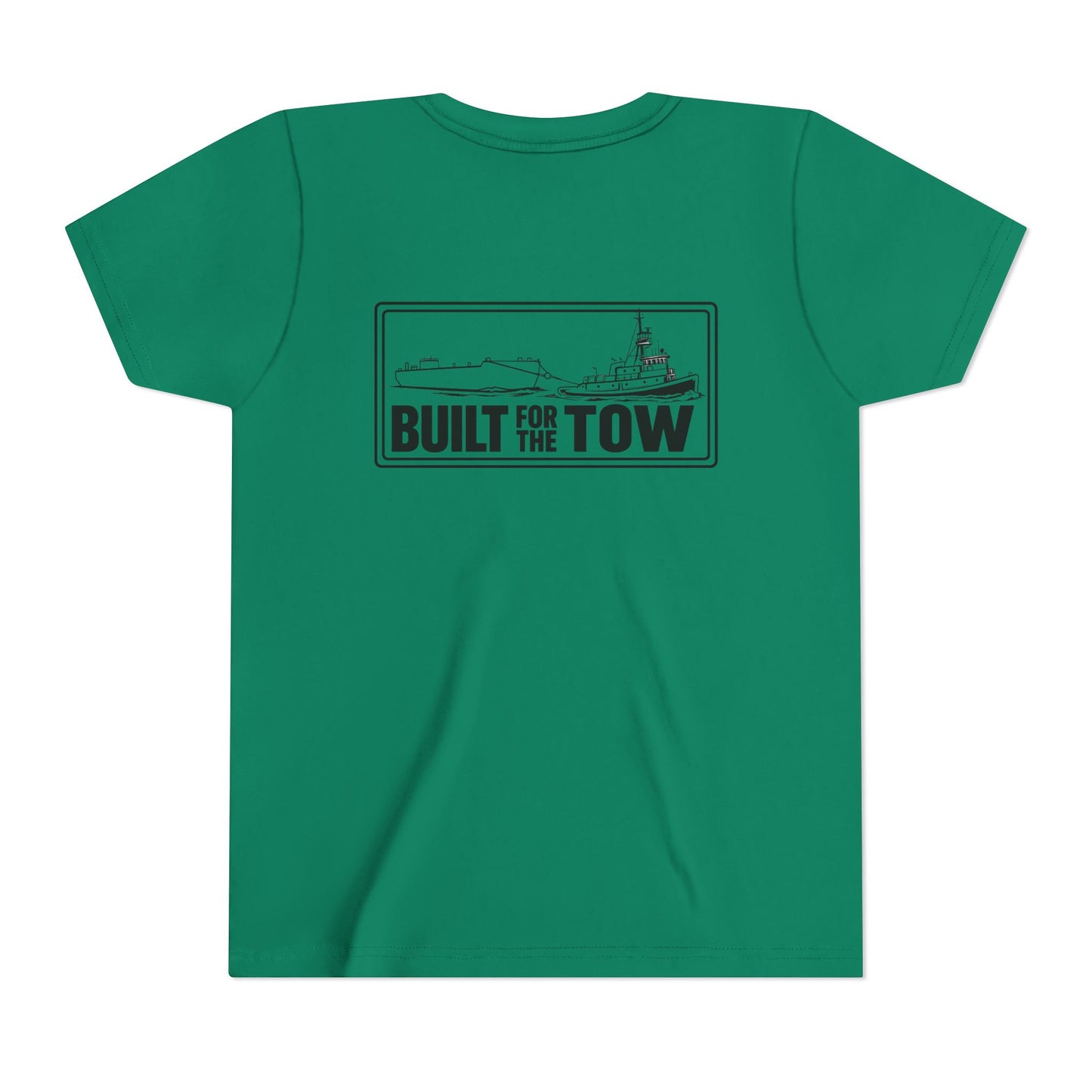 Youth Tee — Life on the Wire Tugboat Graphic