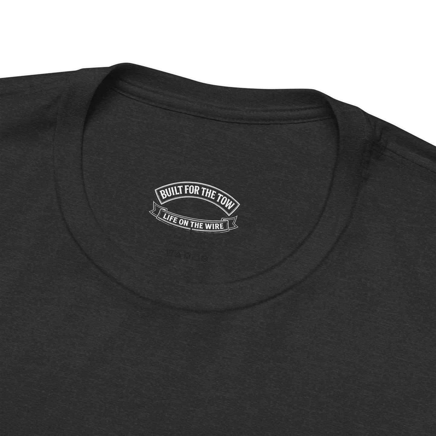 Tugboat Crew T‑Shirt — "Built for the Tow" Marine Crew Tee