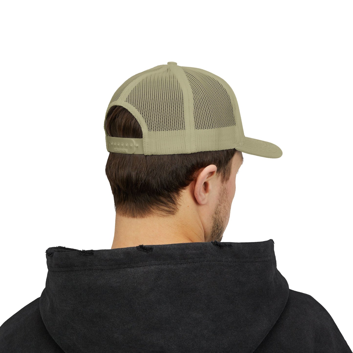 Vintage Trucker Hat – 'Built for the tow' Embroidered Snapback