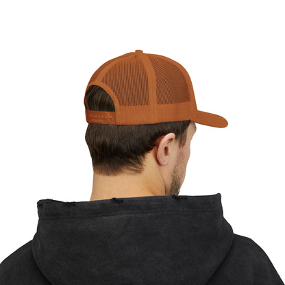 Vintage Trucker Hat – 'Built for the tow' Embroidered Snapback