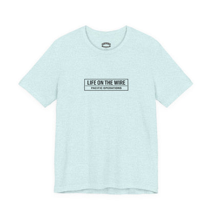 T-Shirt — "Life on the Wire / Built for the Tow" Towboat Crew Tee