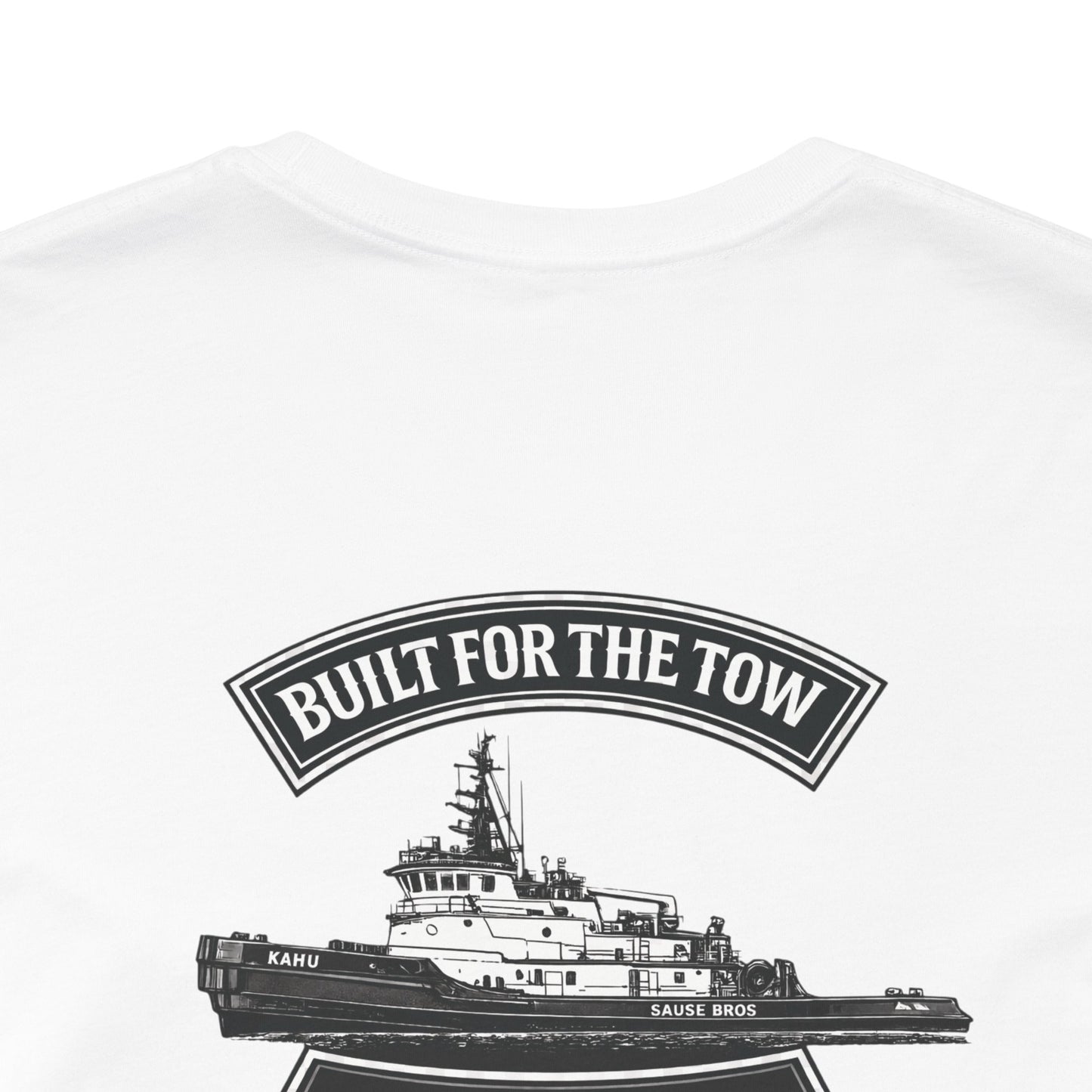 Tug Kahu Tugboat T-Shirt — Built for the Tow Crew Tee