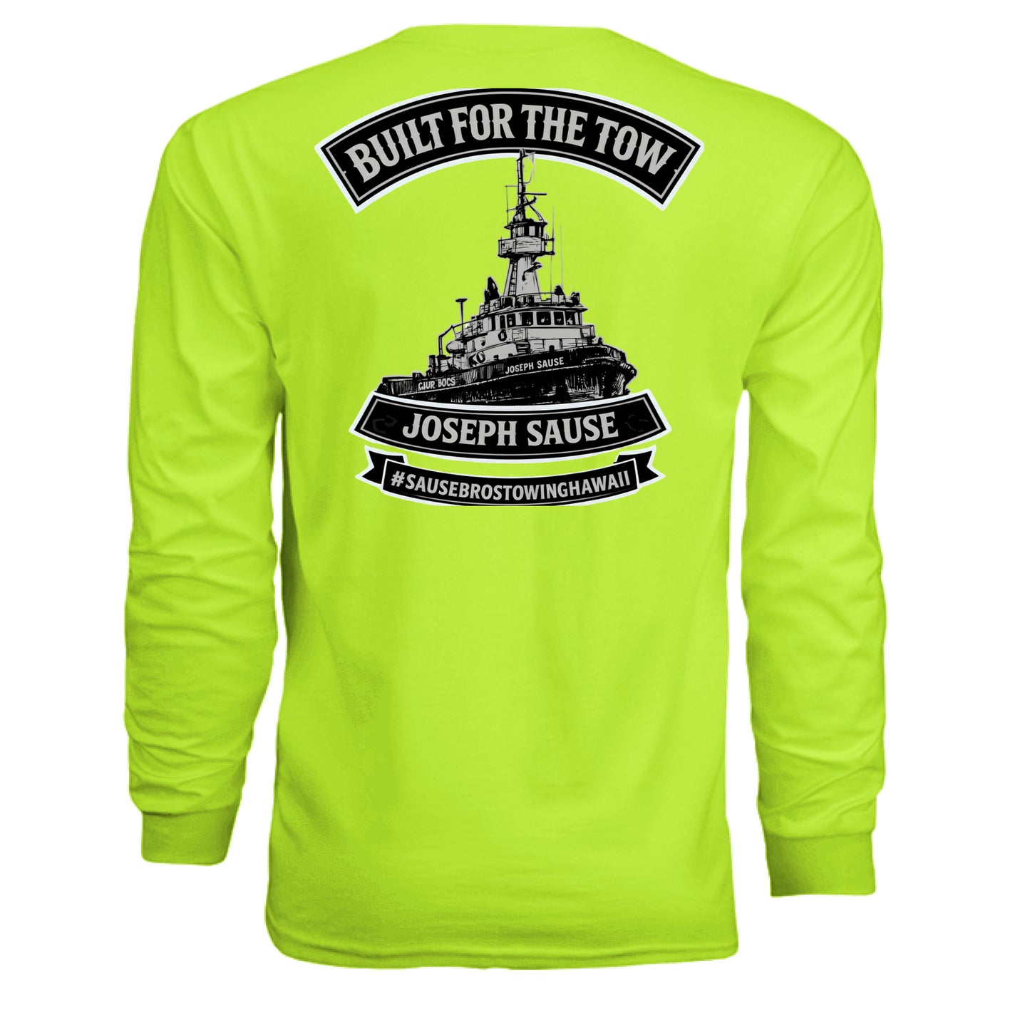 SAFETY YELLOW - BACK