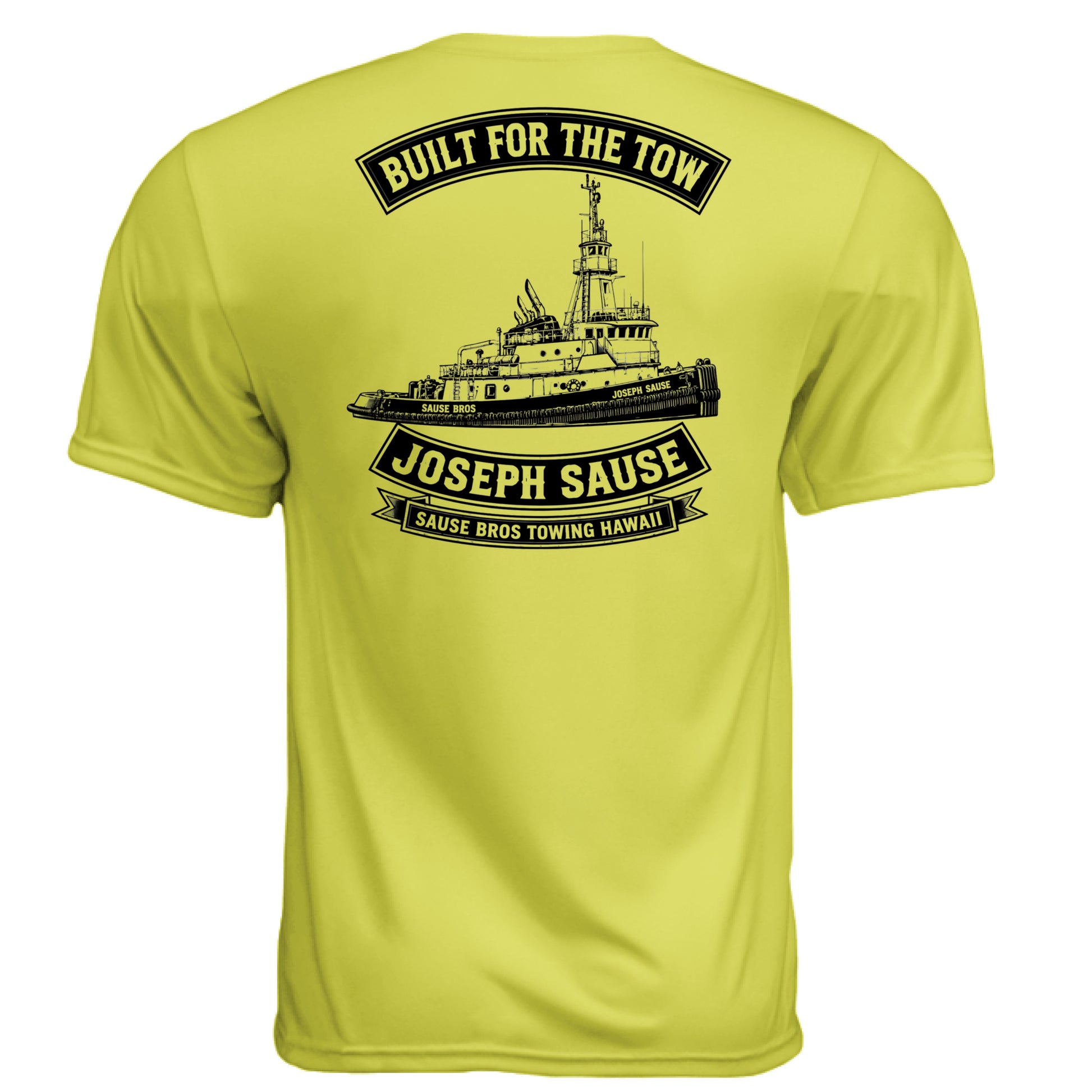 SAFETY YELLOW - BACK