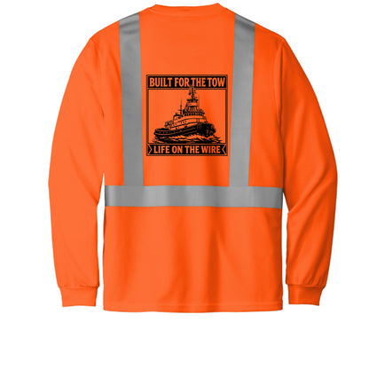Safety Orange - CS201 - BACK